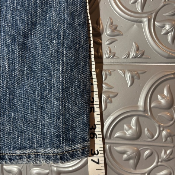 Aeropostale Stretch Flare Leg Denim Jeans Size 0S Short Y2K - Picture 4 of 6